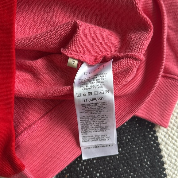 Gucci Oversized GG Logo KIDS Sweatshirt - Picture 3 of 4